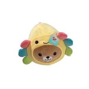 Play Right Bear in Costume Plush Stuffed Animal Yellow Bear Pluh